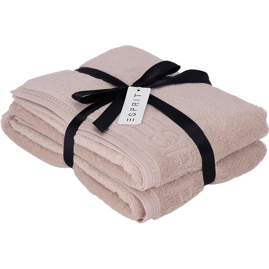 Esprit Duschtuch Daily Solid rose Baumwolle