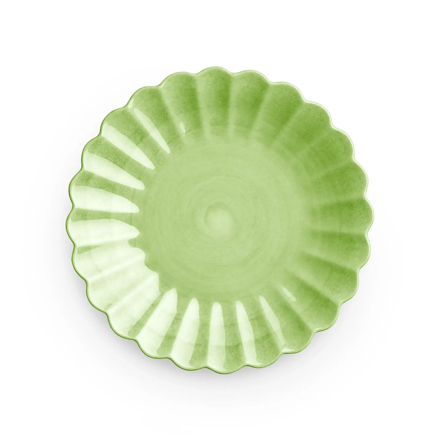 Mateus Oyster Teller 20cm Grün