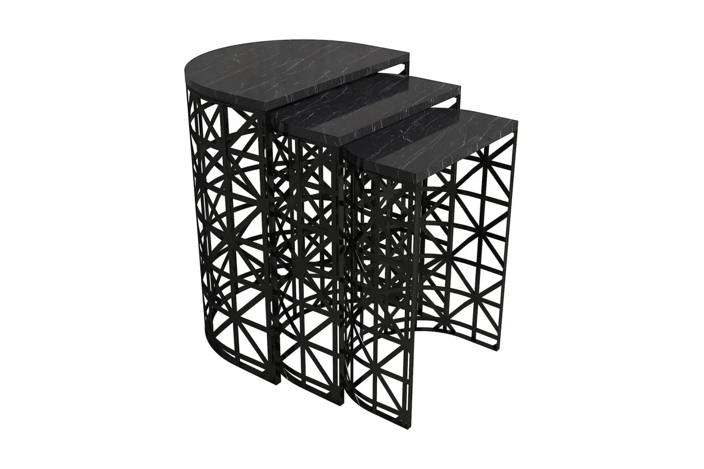 Koraleigh Satsbord 46 cm - Svart