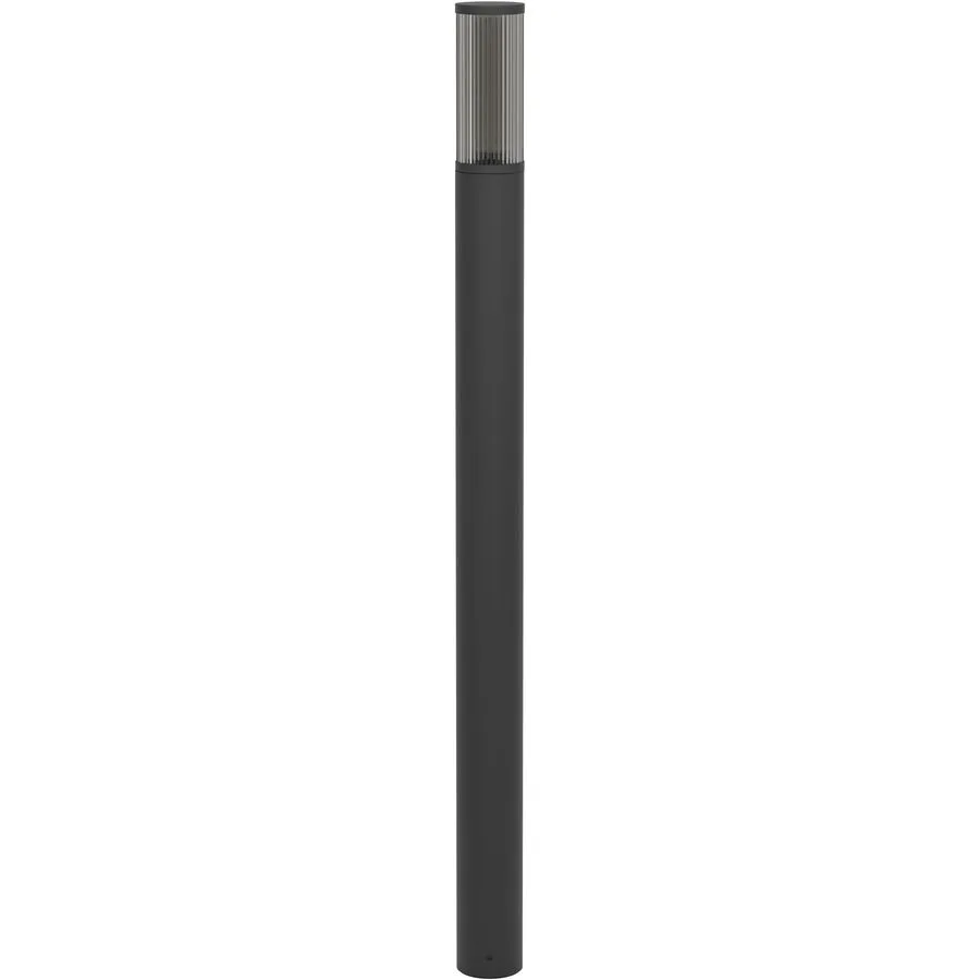 Eglo Stehlampe aussen Salle Schwarz Aluminium/Kunststoff 110 cm