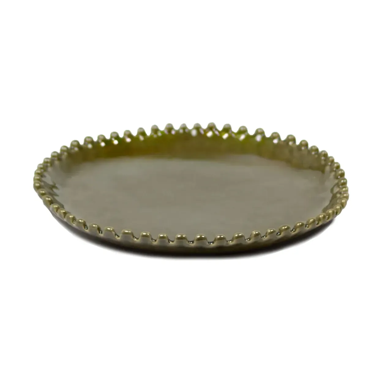 Olsson & Jensen Eden Teller Ø26 cm Grün