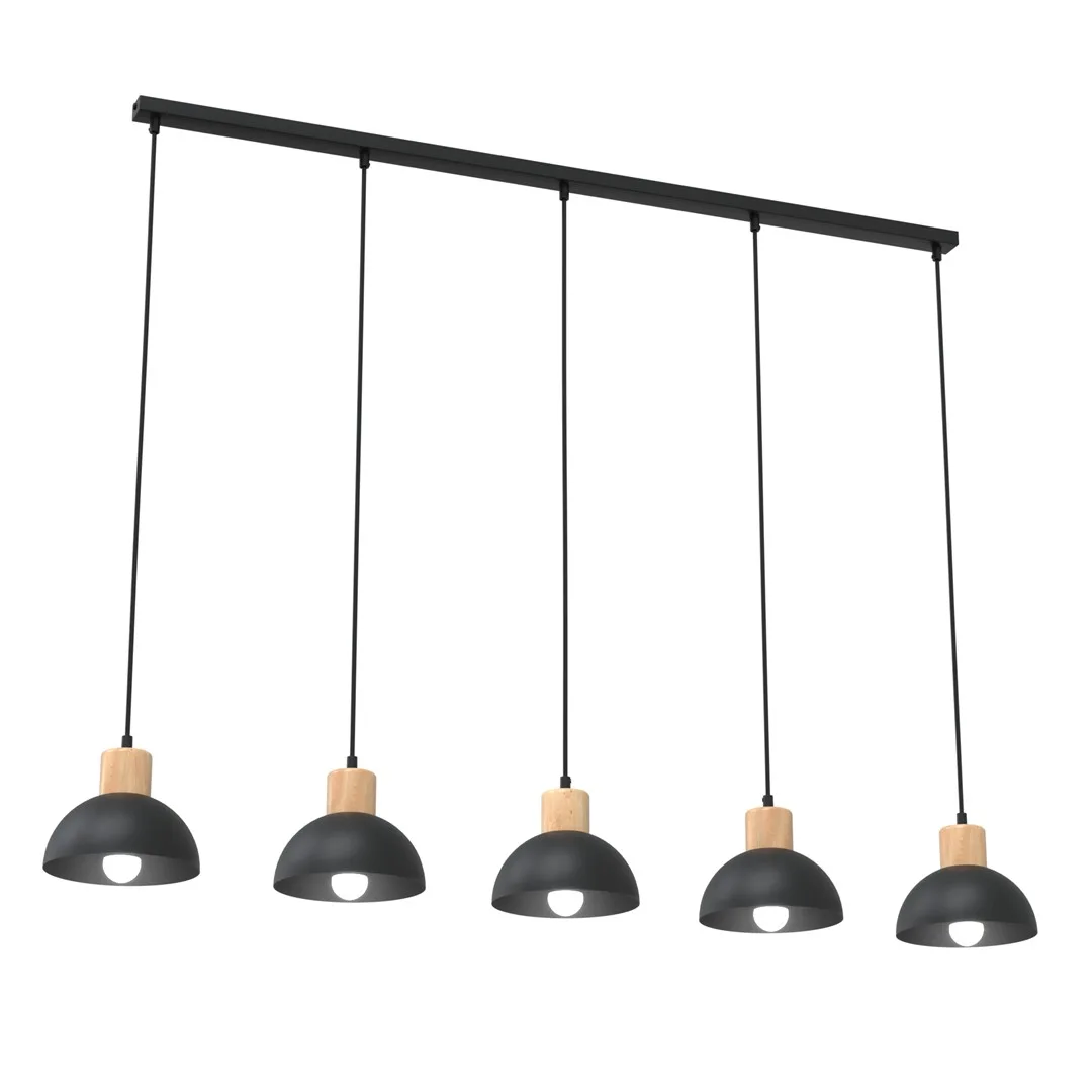 Emibig Lighting - Seco 116cm - Taklampa - Svart