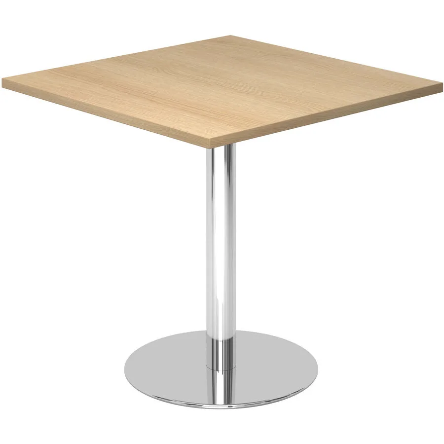 Besprechungstisch Office Eiche Dekor Holzwerkstoff B 80 T 80 cm