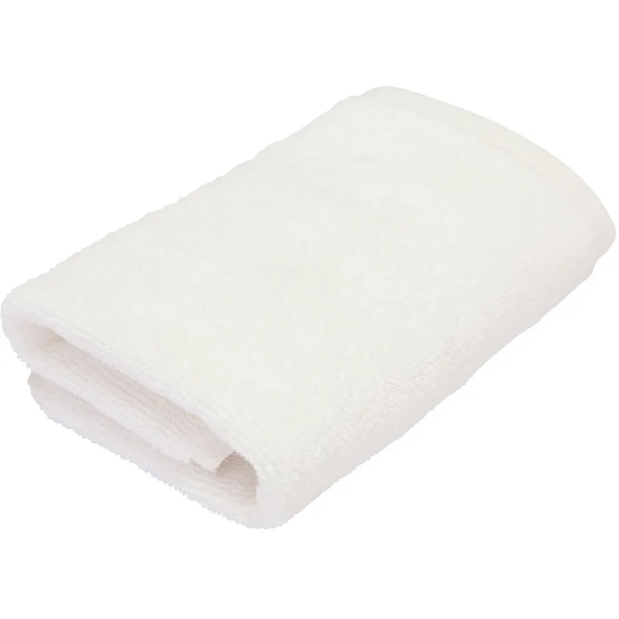 Living Home Lavette Softfeel white Baumwolle B 30 T 30 cm