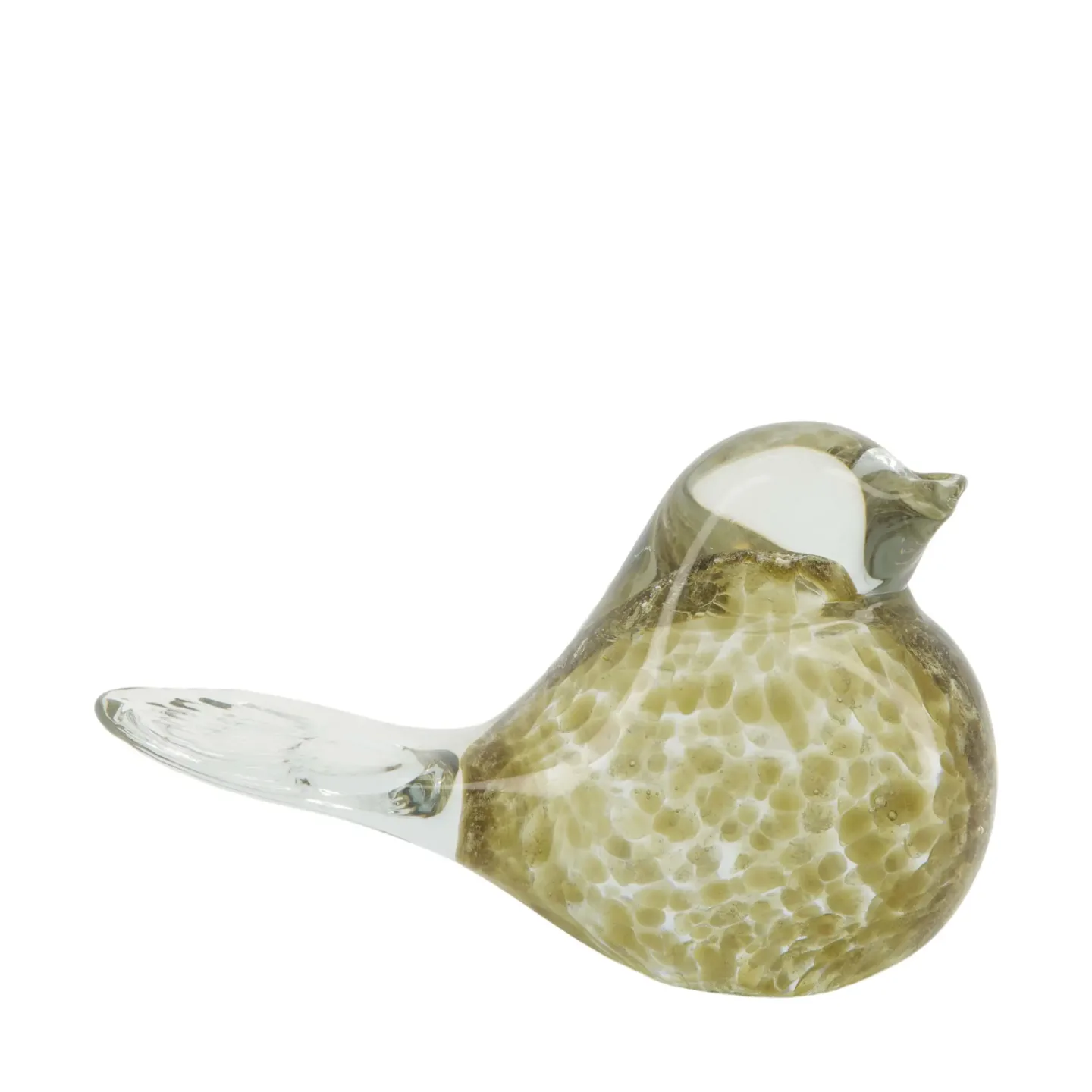 Decofinder Figur Vogel, Glas, Mixgrün | Schubiger Möbel