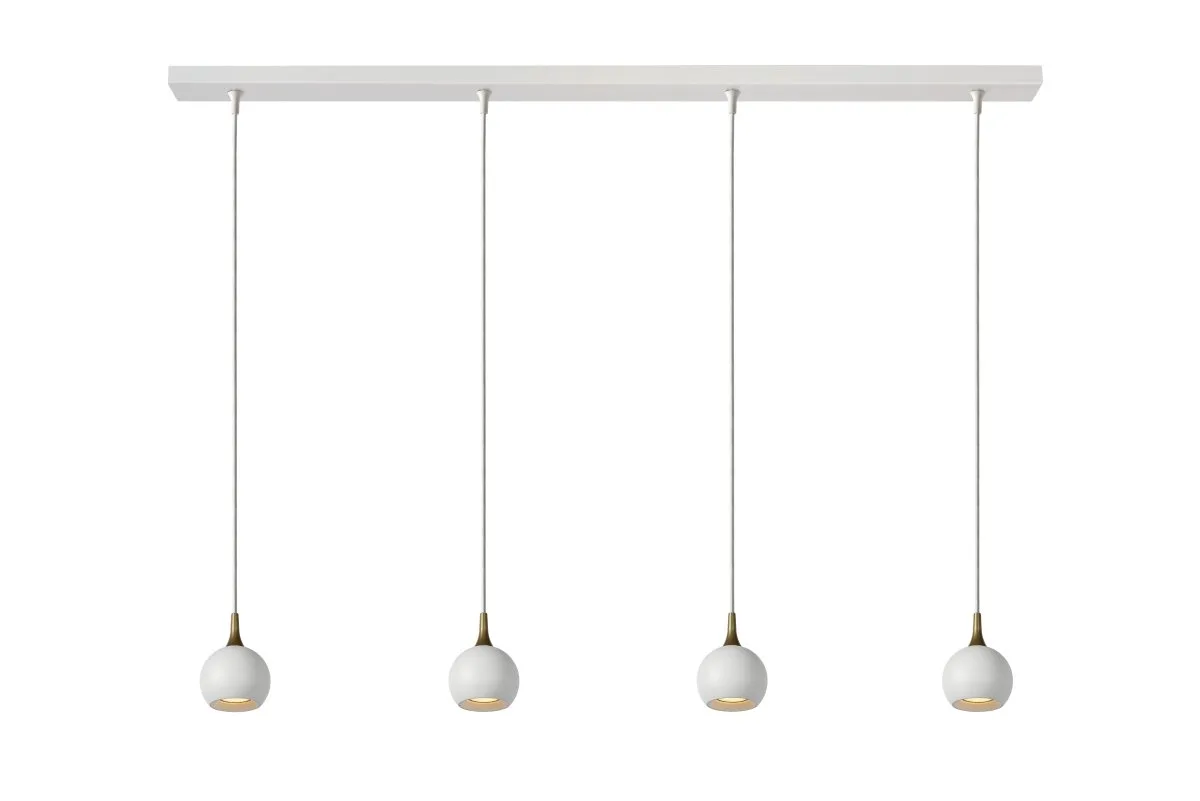 Lucide - Favori 100cm - Taklampa - Vit