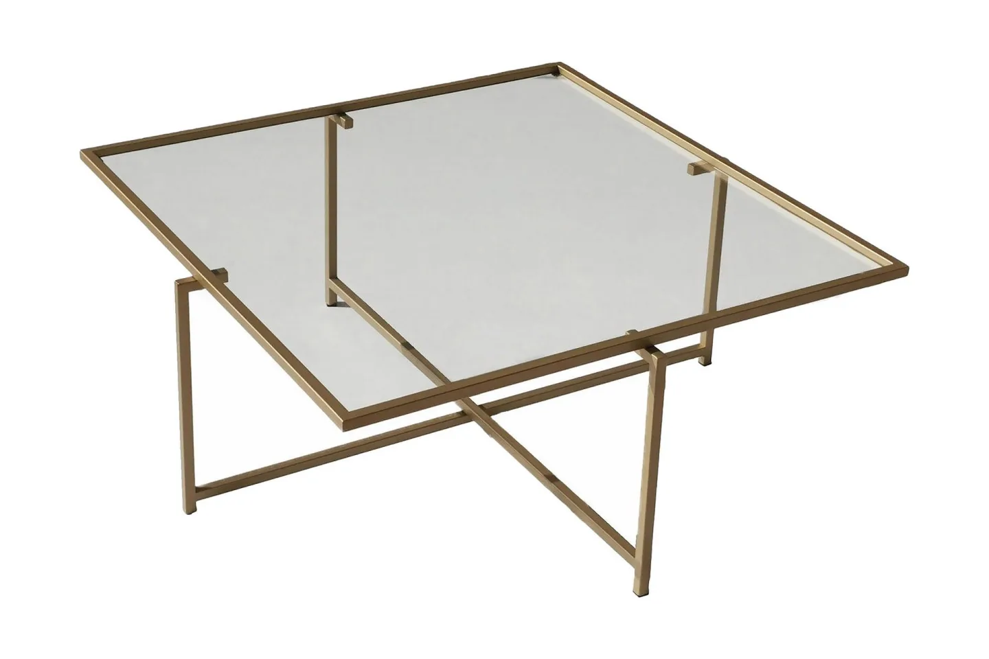 Telence Soffbord 85x35x85 cm - Guld