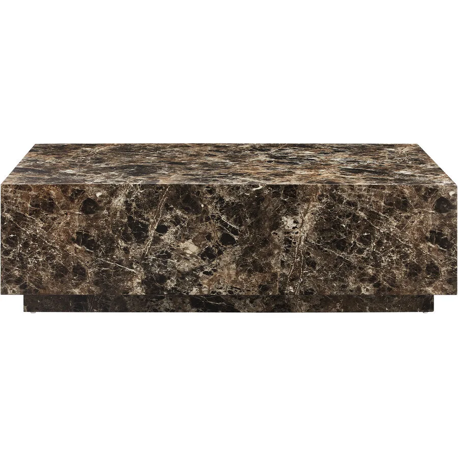 Salontisch Habit braun Holzwerkstoff B 120 T 75 cm
