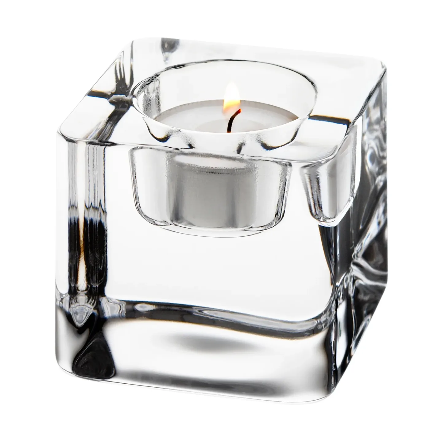 Orrefors Ice cube Windlicht 70mm Klar