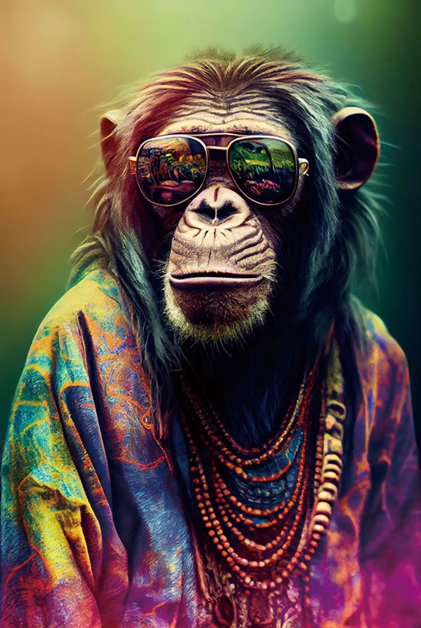 image LAND Glasbild Hippie Style | Schubiger Möbel