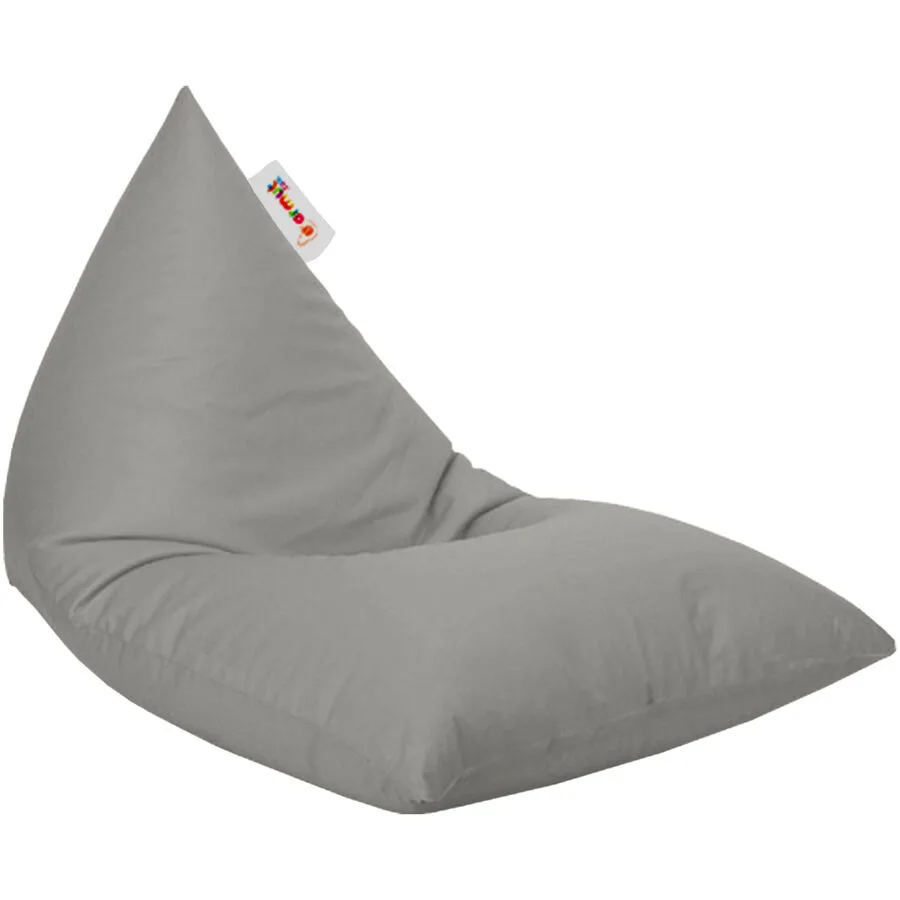 Sitzsack Beany Grau Polyester 35 cm
