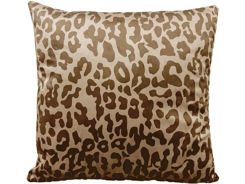 Kissen WILD 45x45cm beige bedruckt