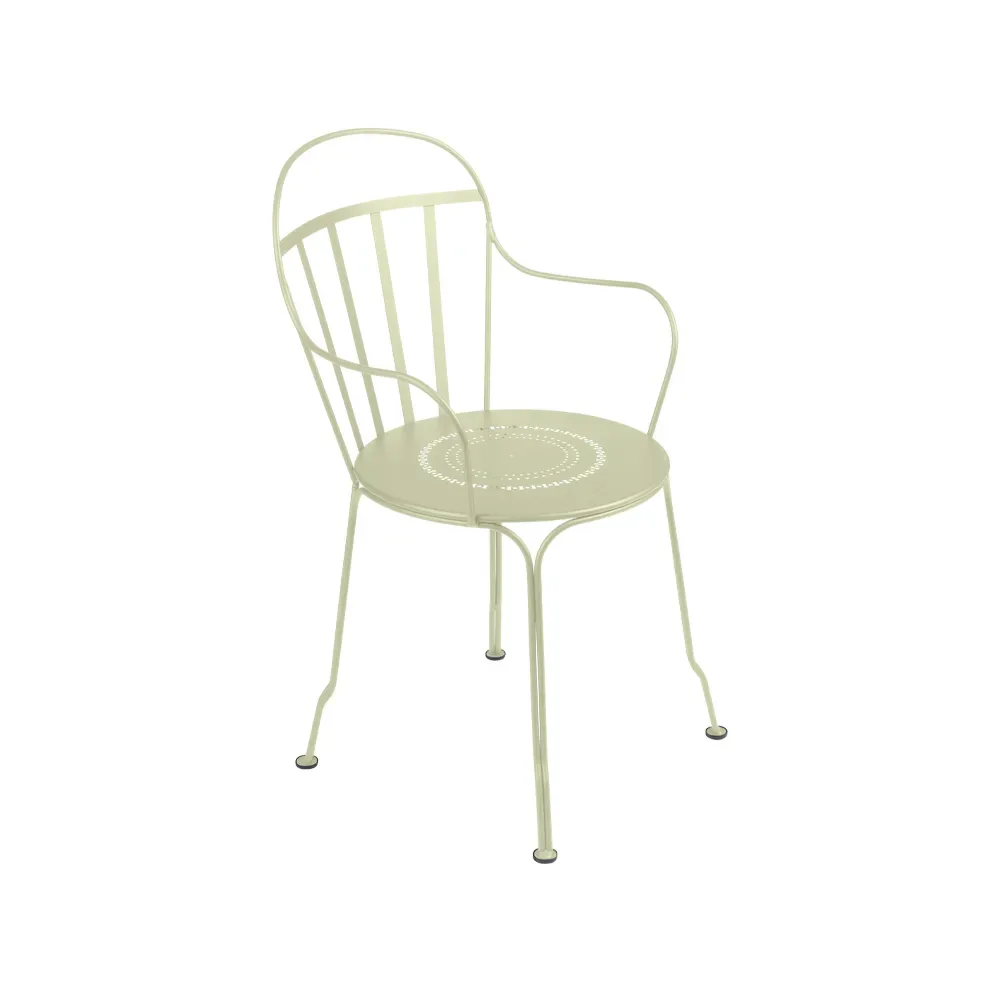Fermob Louvre karmstol Willow green (grön)