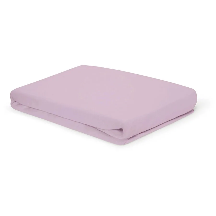 Fixleintuch Jael lavendel Baumwolle 90 cm - Material: 94% Baumwolle / 6% Elasthan