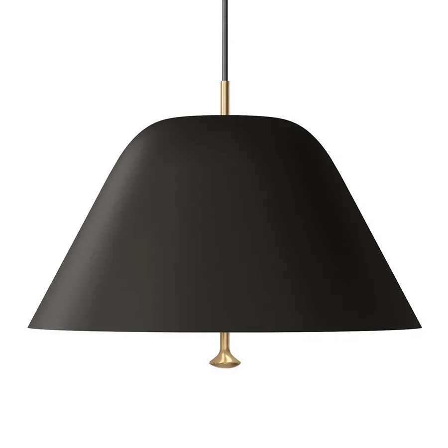 Audo Copenhagen Levitate pendel Ø40 cm Svart-mässing