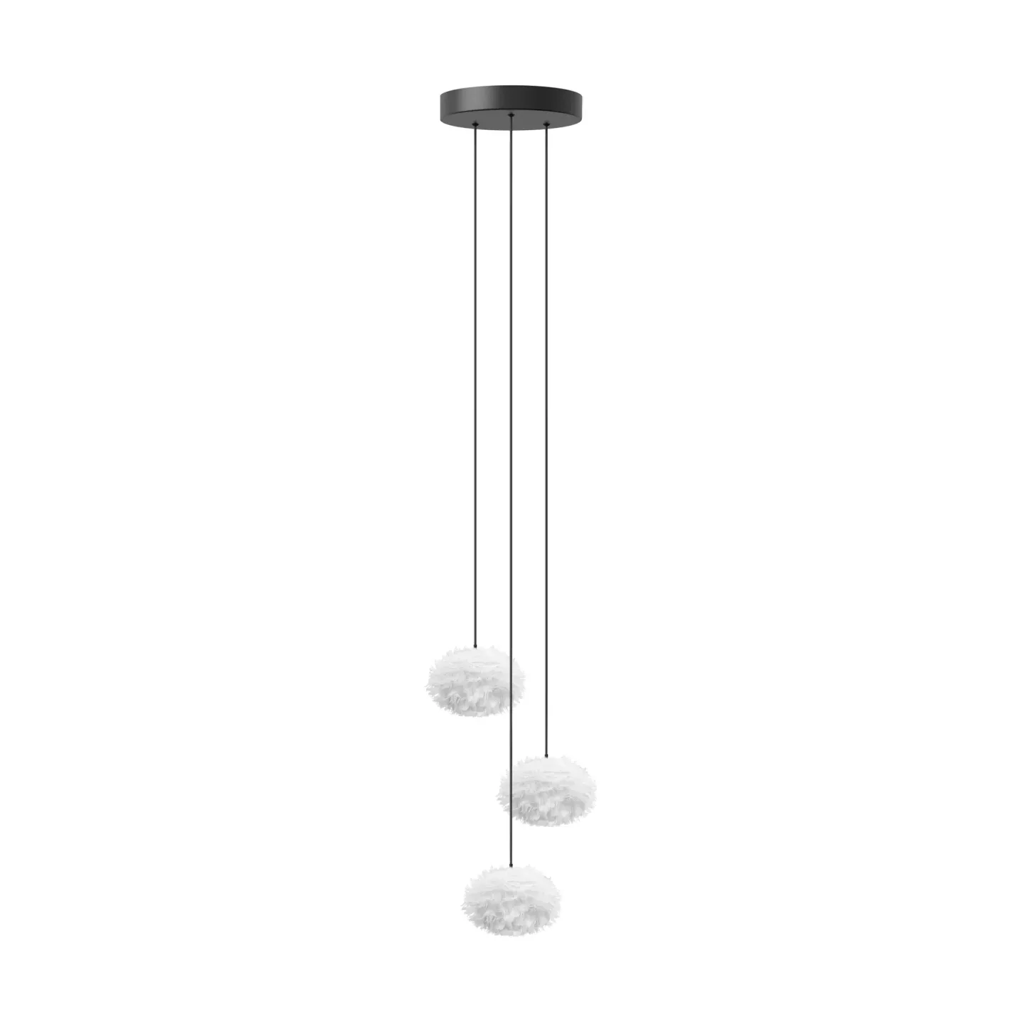 Umage Eos Nano pendel Vit, cluster 3