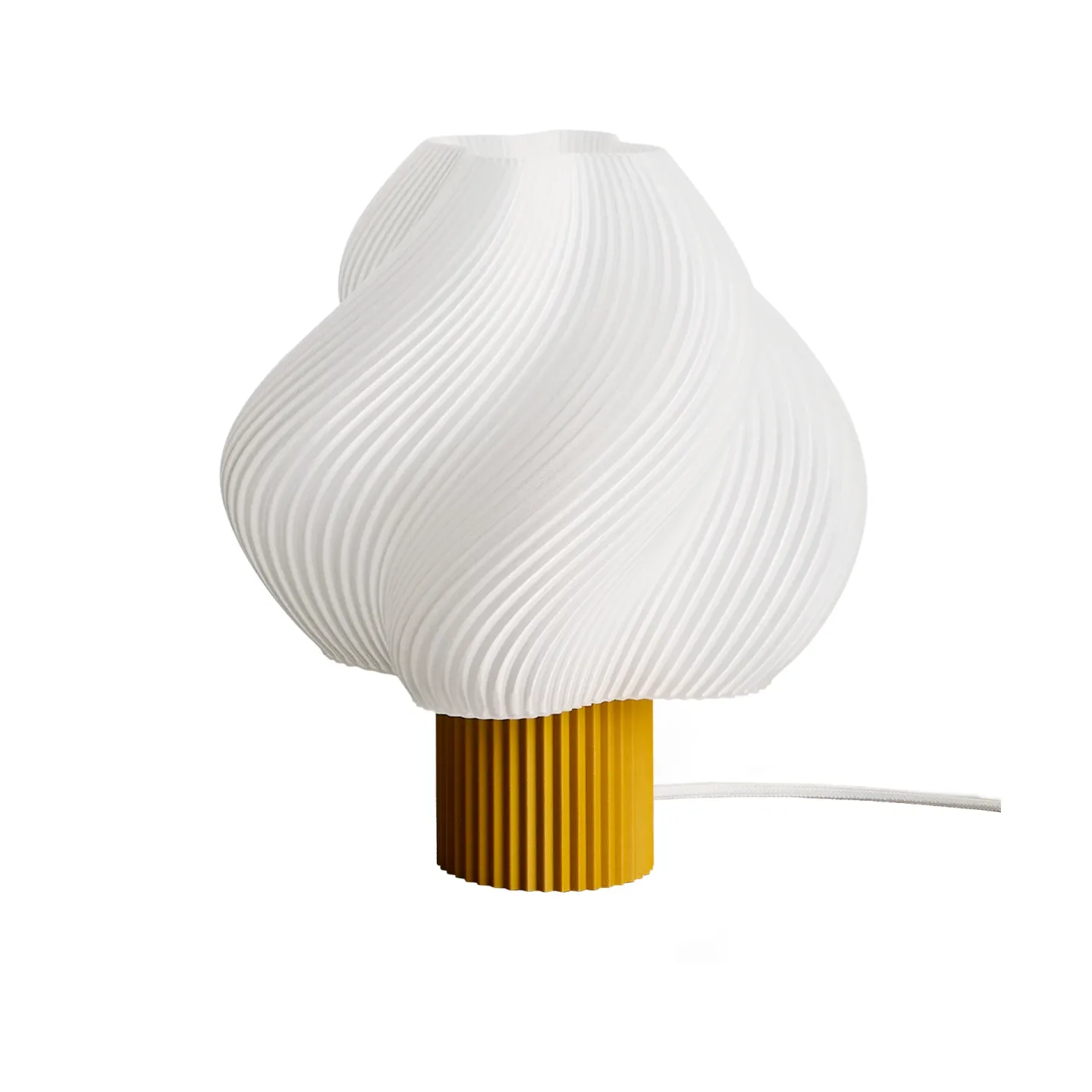 Crème Atelier Soft Serve Tischleuchte Cloudberry, Grande, 34 cm