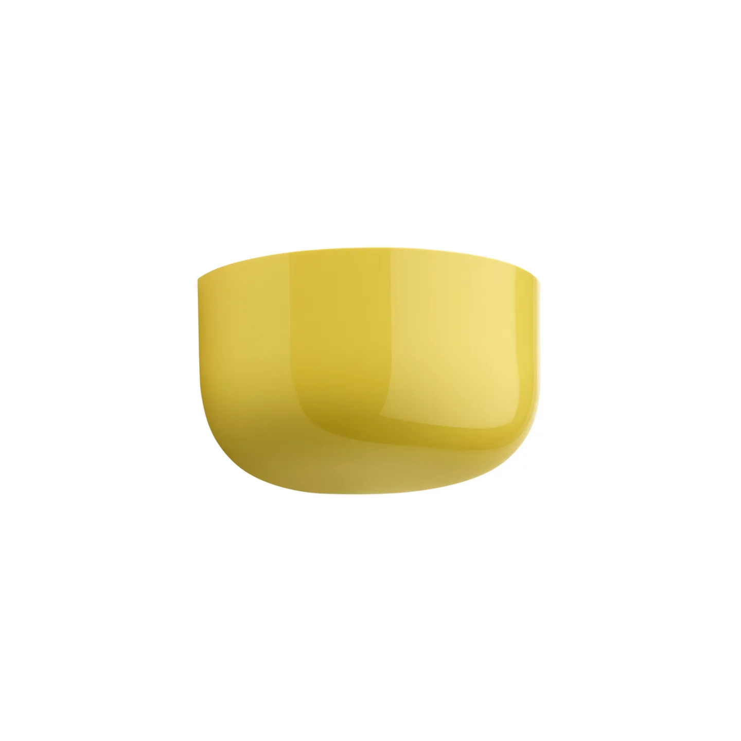 Bellhop Wall Up LED-Außenwandleuchte, gelb, IP44 - Flos - Modern - Kunststoff - Einflammig