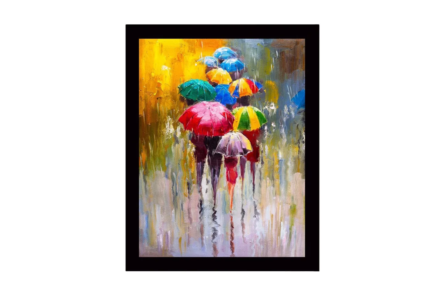 Tavla med Ram Flerfärgad - 41x56 cm