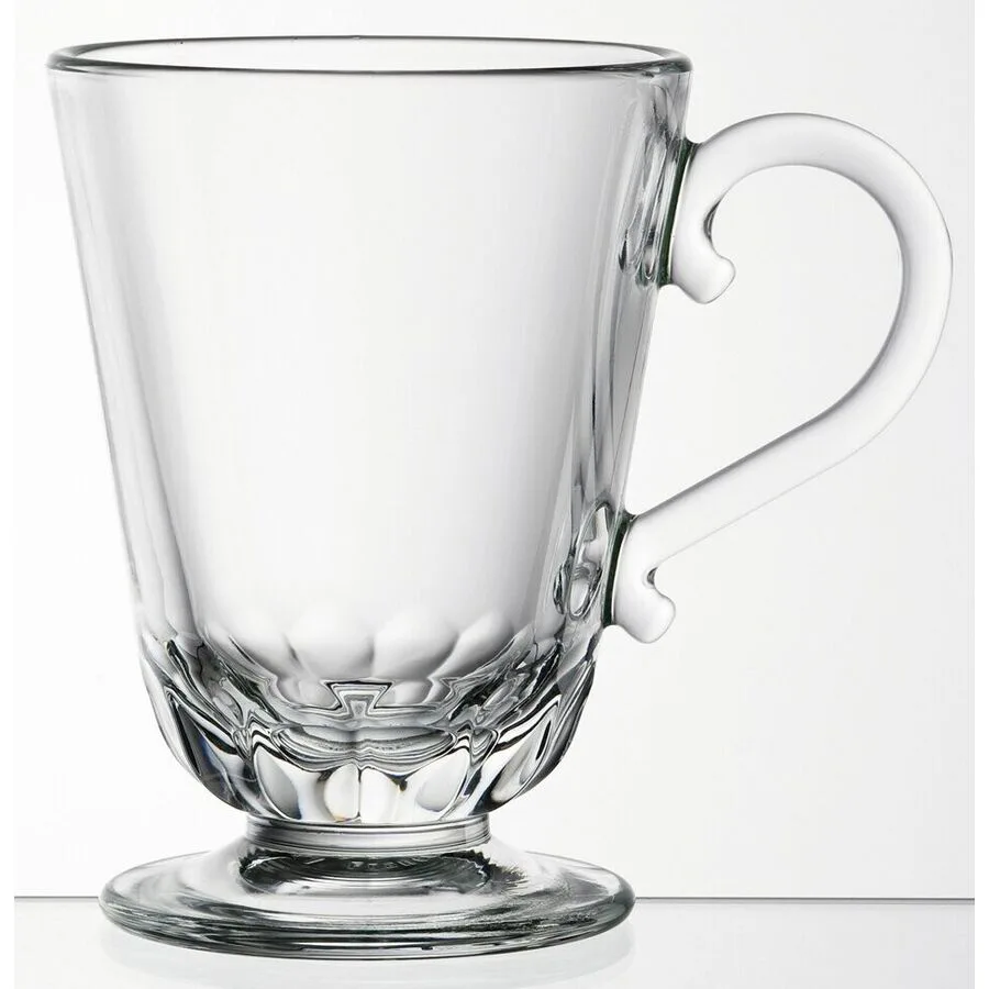 Kaffeegläser-Set Louison Transparent Glas 11.3 cm