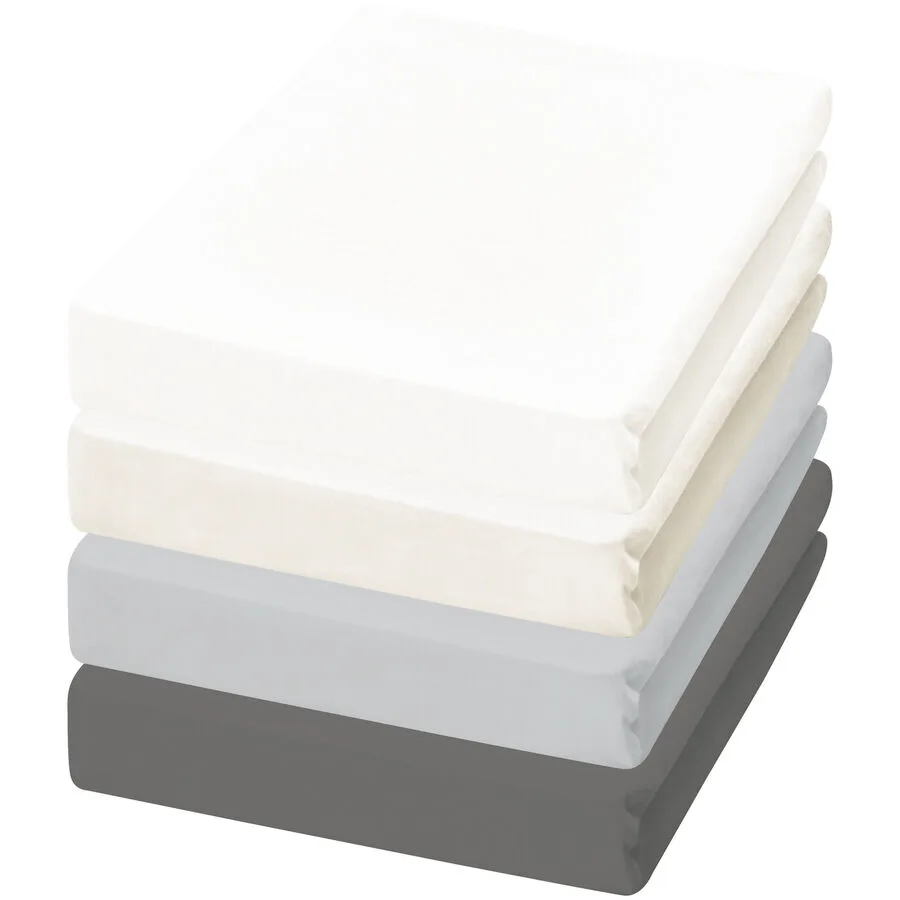 Dormisette Fixleintuch Flanell Weiss Baumwolle 90 cm