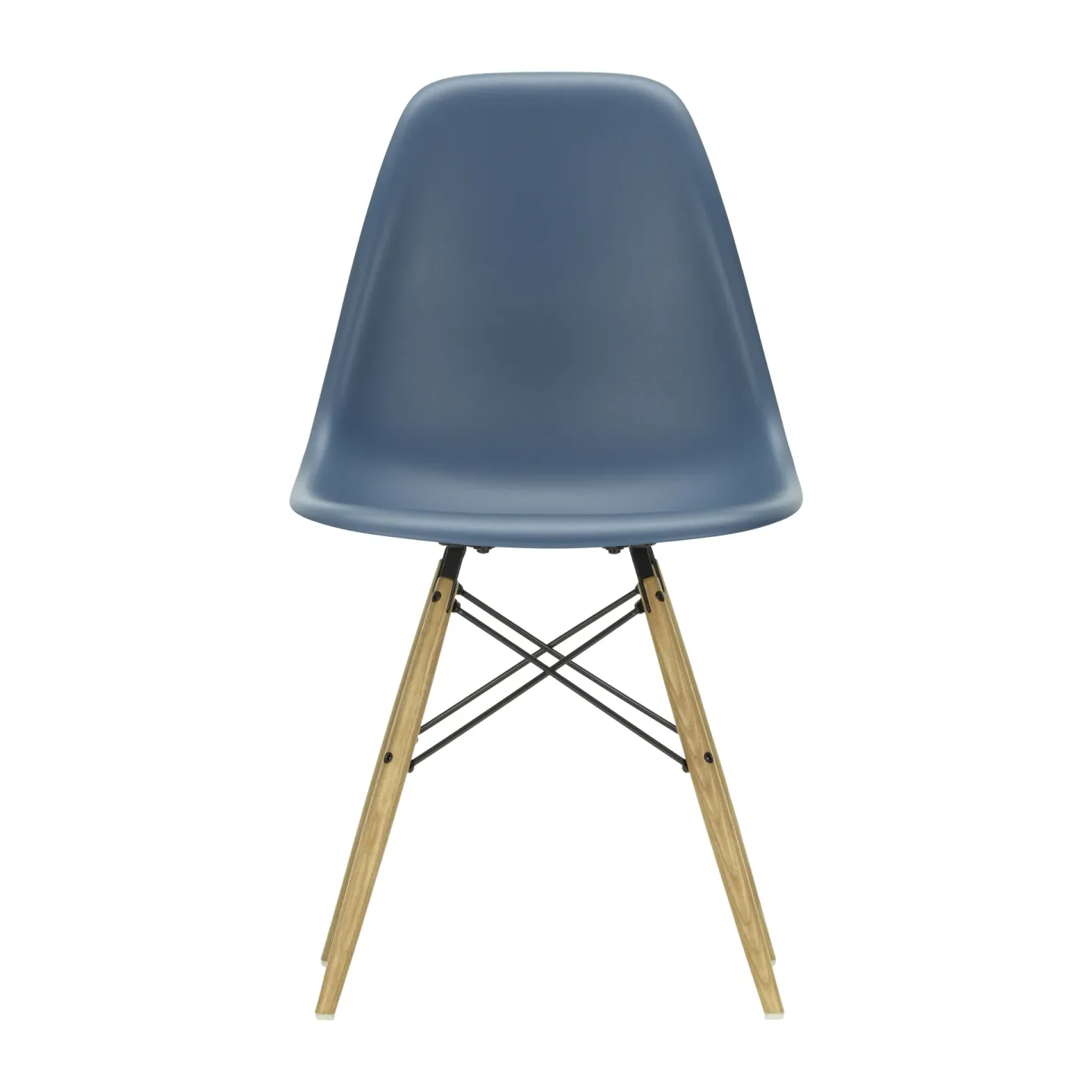Vitra Eames Plastic Side Chair RE DSW stol 83 sea blue-ash