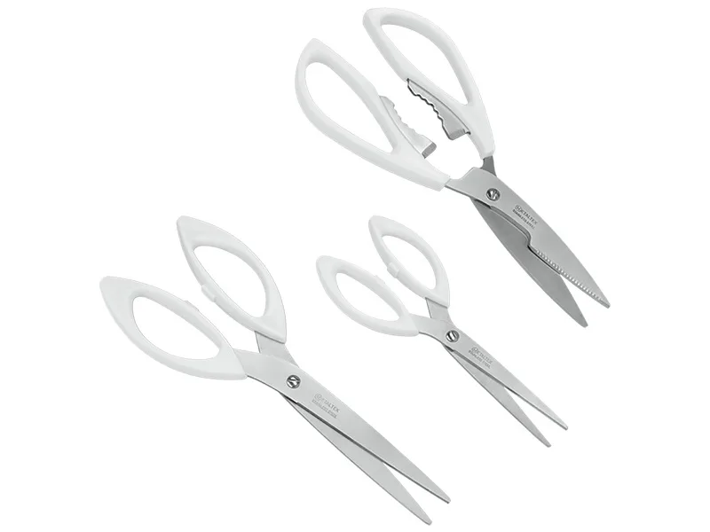 Scheren-Set BRICO Stahl rostfrei weiss