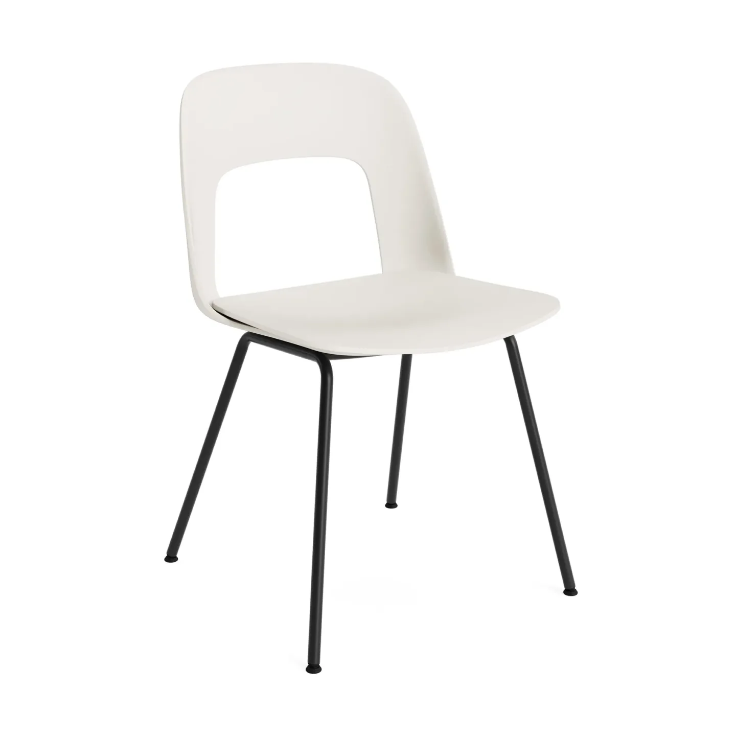 HAY Layout Chair 111 Stuhl Cream white-black