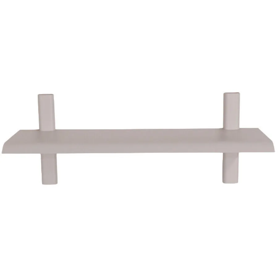 Spinder Design Wandregal Manta Taupe Stahl B 60 cm T 18.2 cm