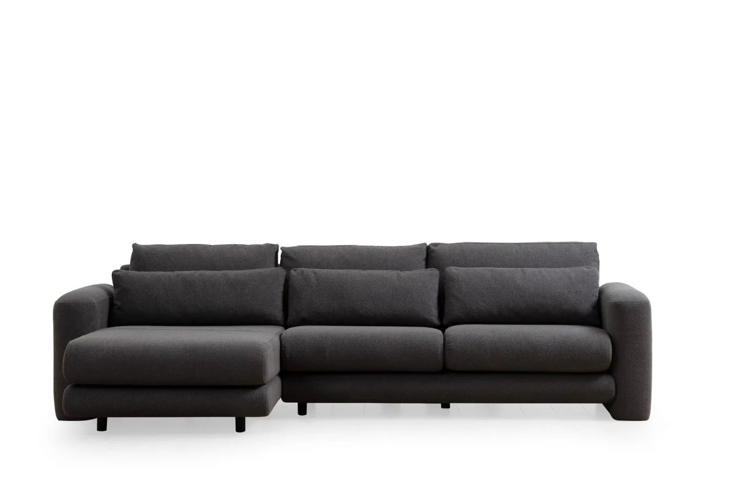 Makhan Soffa m. Divan 3-sits - Grå