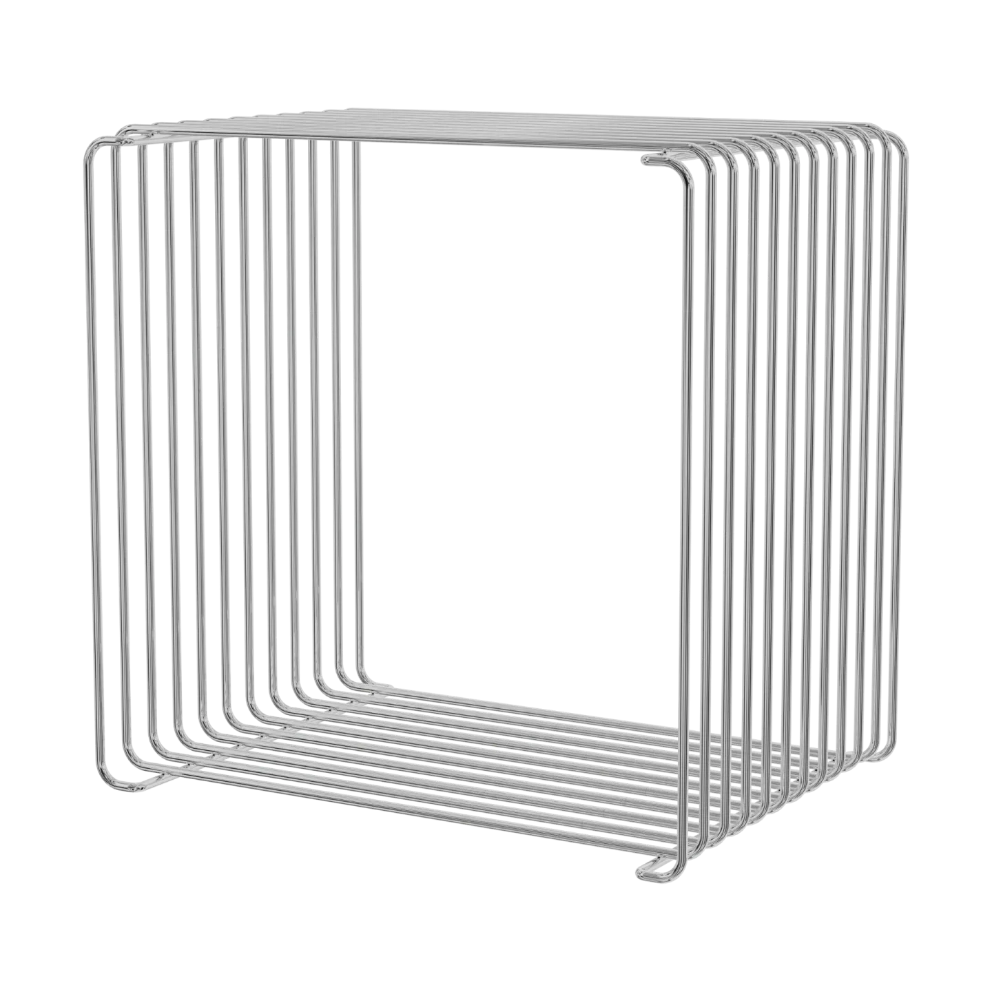 Montana Panton Wire Single Regal 34,8x34,8x25,7 cm Chrome