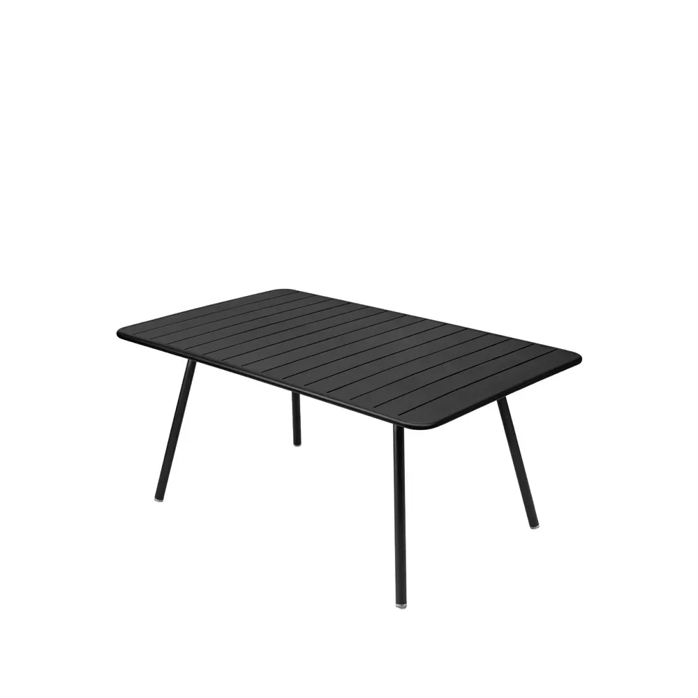 Fermob Luxembourg bord 165x100 cm Liquorice (svart)