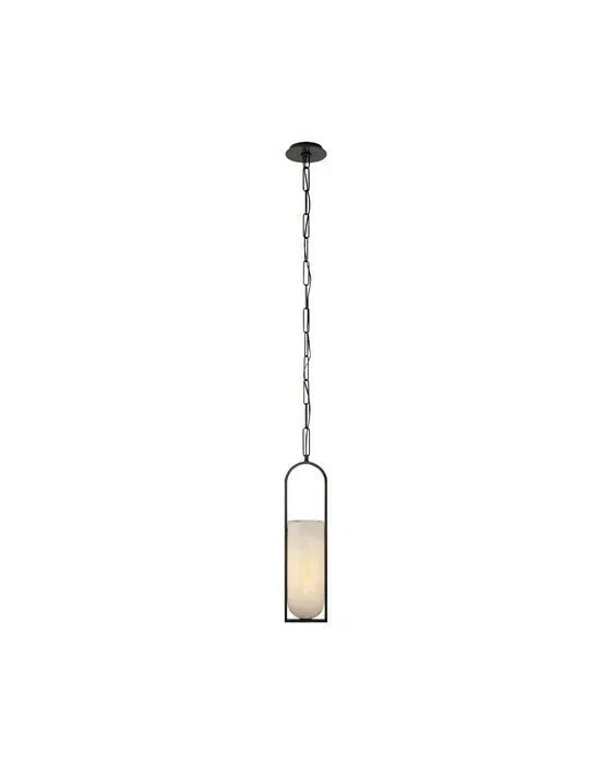 Melange Elongated Pendant Bronze