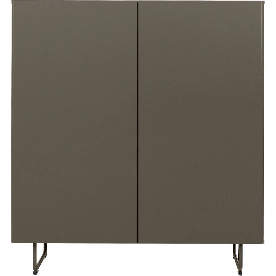 Highboard Kaian champagne MDF B 120 H 131 cm
