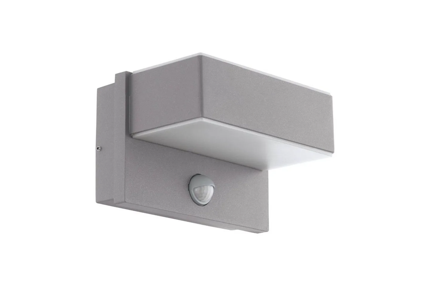Vägglampa Utebelysning Eglo Azzinano med Sensor - Silver/Vit
