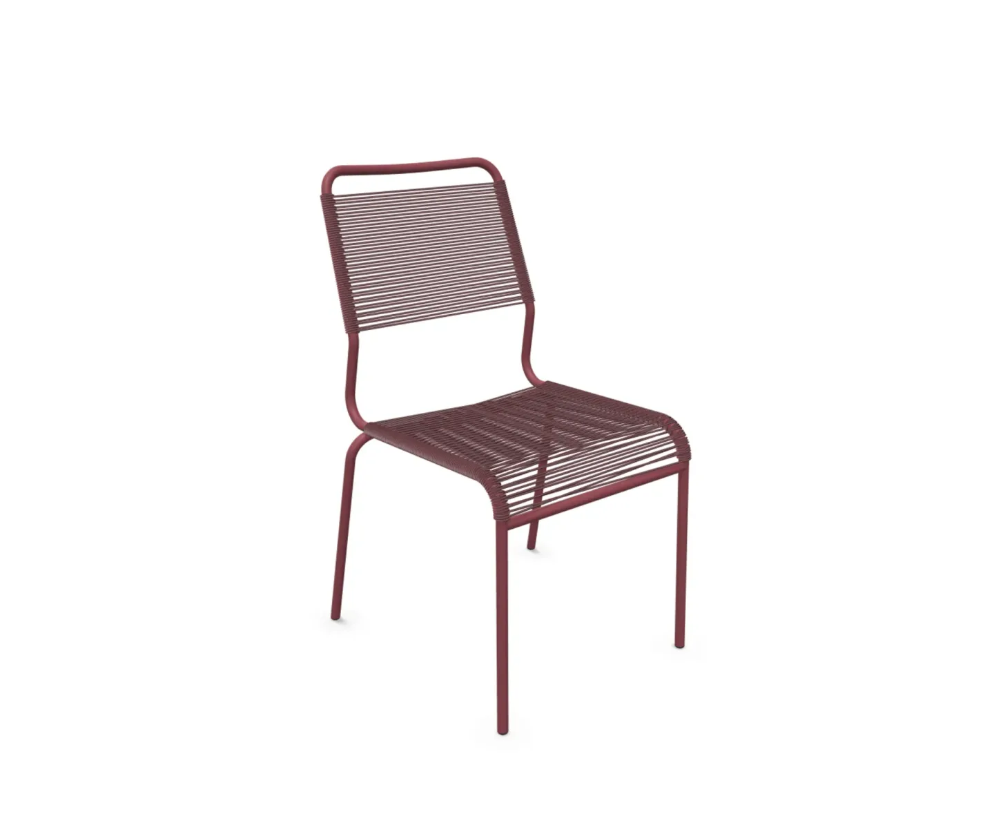 Schaffner Spaghetti-Stuhl Rigi Comfort Rot | Schubiger Möbel