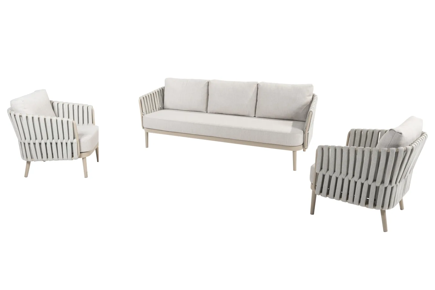 4 Seasons Gartenlounge Espinosa Grau | Schubiger Möbel