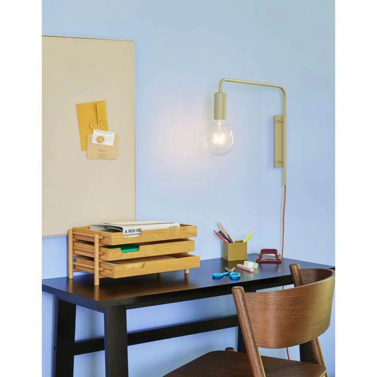 Serendipity Vägglampa Svart - Hübsch - Vardagsrum - Metall