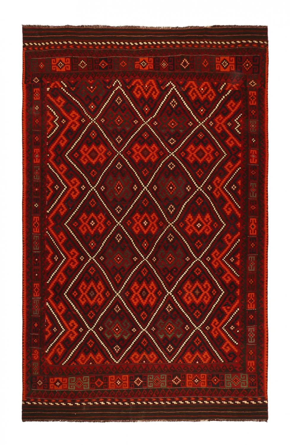 Orientalsk kelimteppe 454 x 282 cm (Størrelse: 454 x 282 cm)
