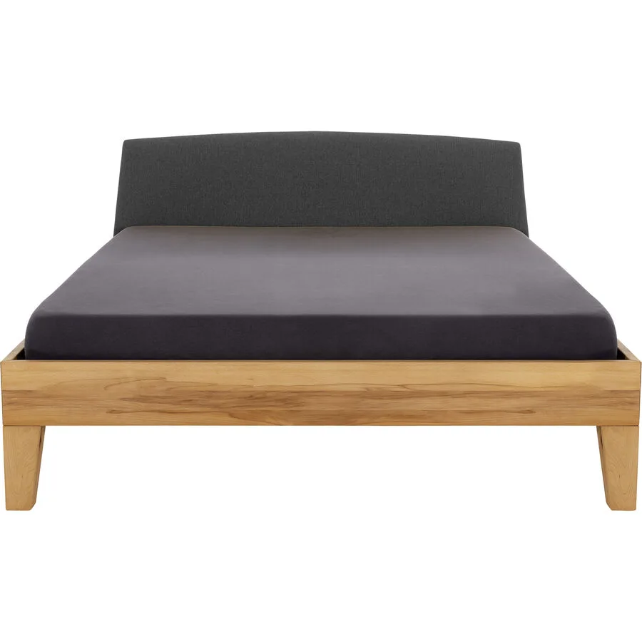 Bett Lund buche Buche/Polyester Massivholz 180 x 200 cm