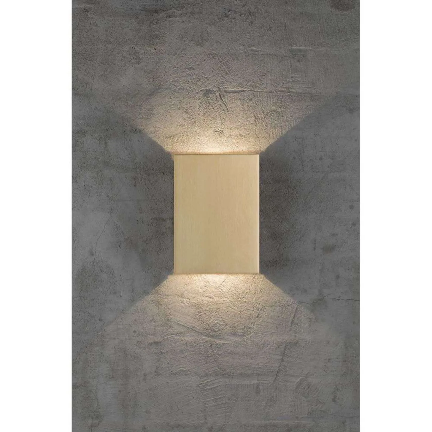 Fold 15 LED-væglampe, messing – Nordlux - Stue - Aluminium