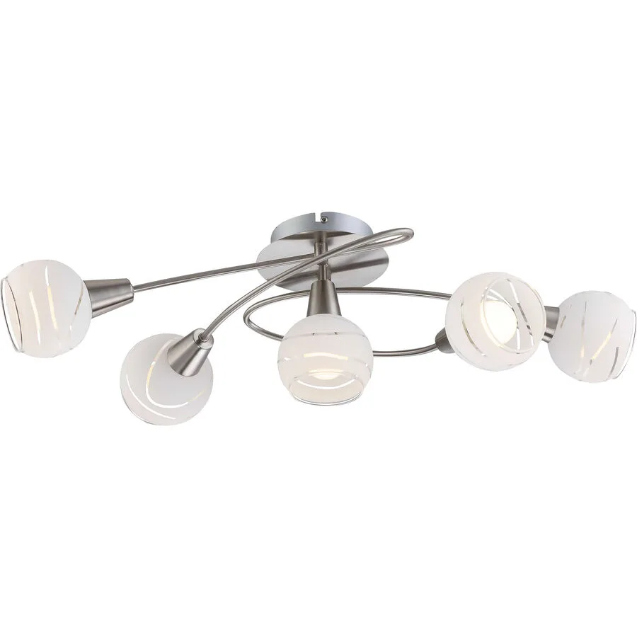 Spot Lamotte Weiss Glas 37.1 cm 21.1 cm