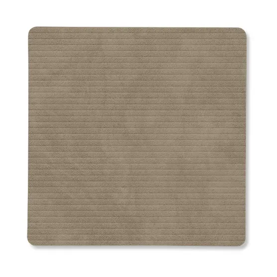 LIND DNA Corduroy Glasuntersetzer square Nomad Grey