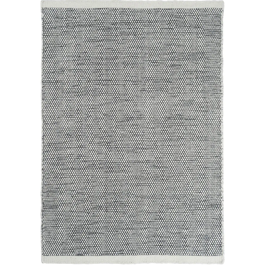 Teppich Asko Schwarz/Weiss Wolle 200 cm 300 cm - Farbe: Multicolor - Teppich