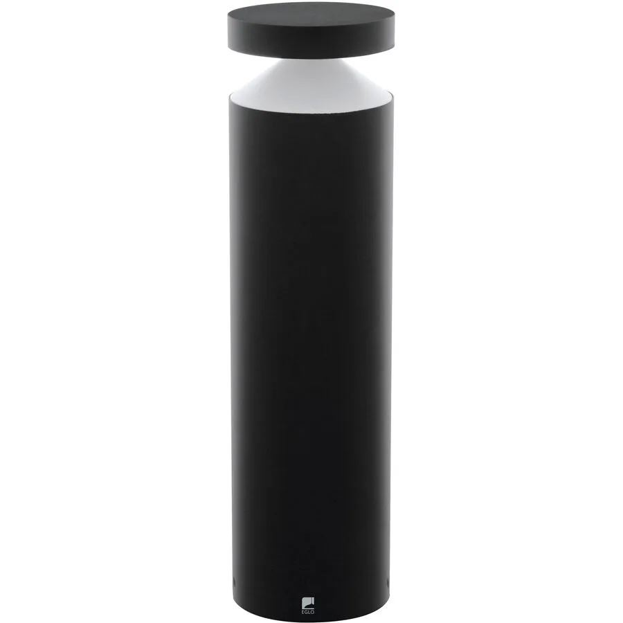 Eglo Stehlampe aussen Melzo Schwarz Aluminium 45 cm - Material: Aluguss - LED - Lichtfarbe: Warmweiss - LED Energiesparlampen