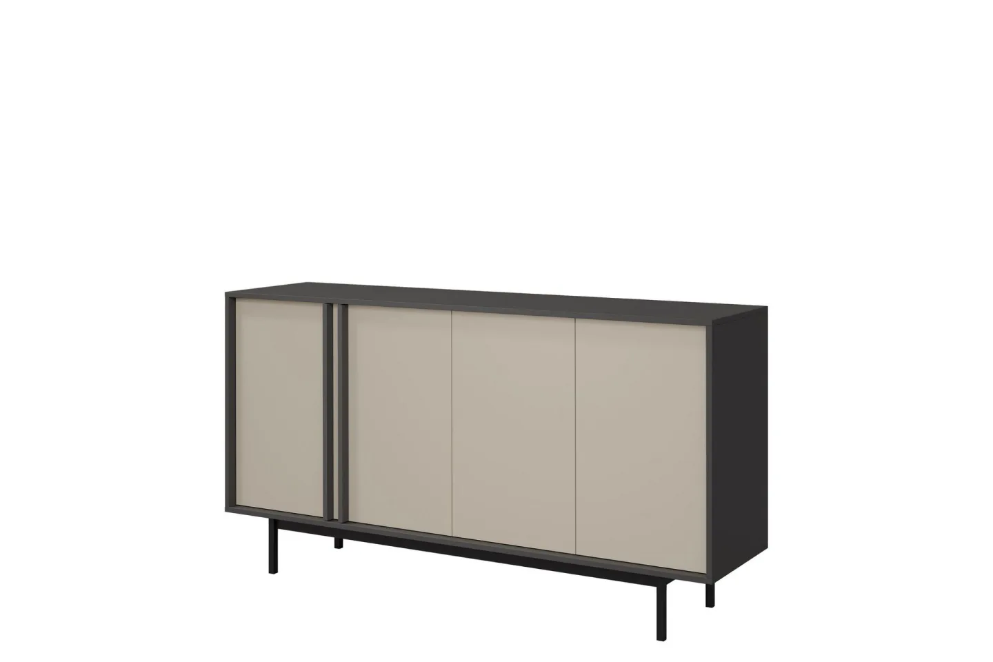 Farshian Skänk 163x43 cm - Grå/Beige