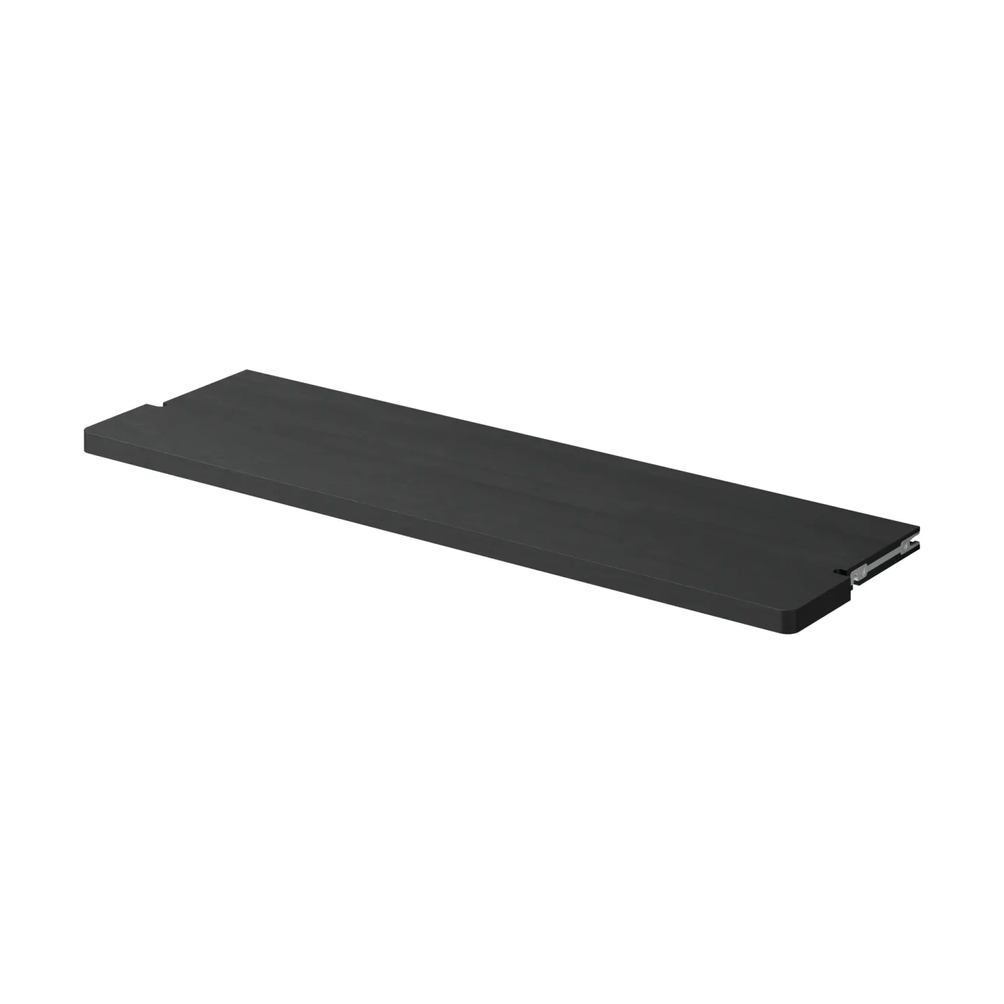 Massproductions Gridlock Shelf W800 hyllplan Black stained Ash