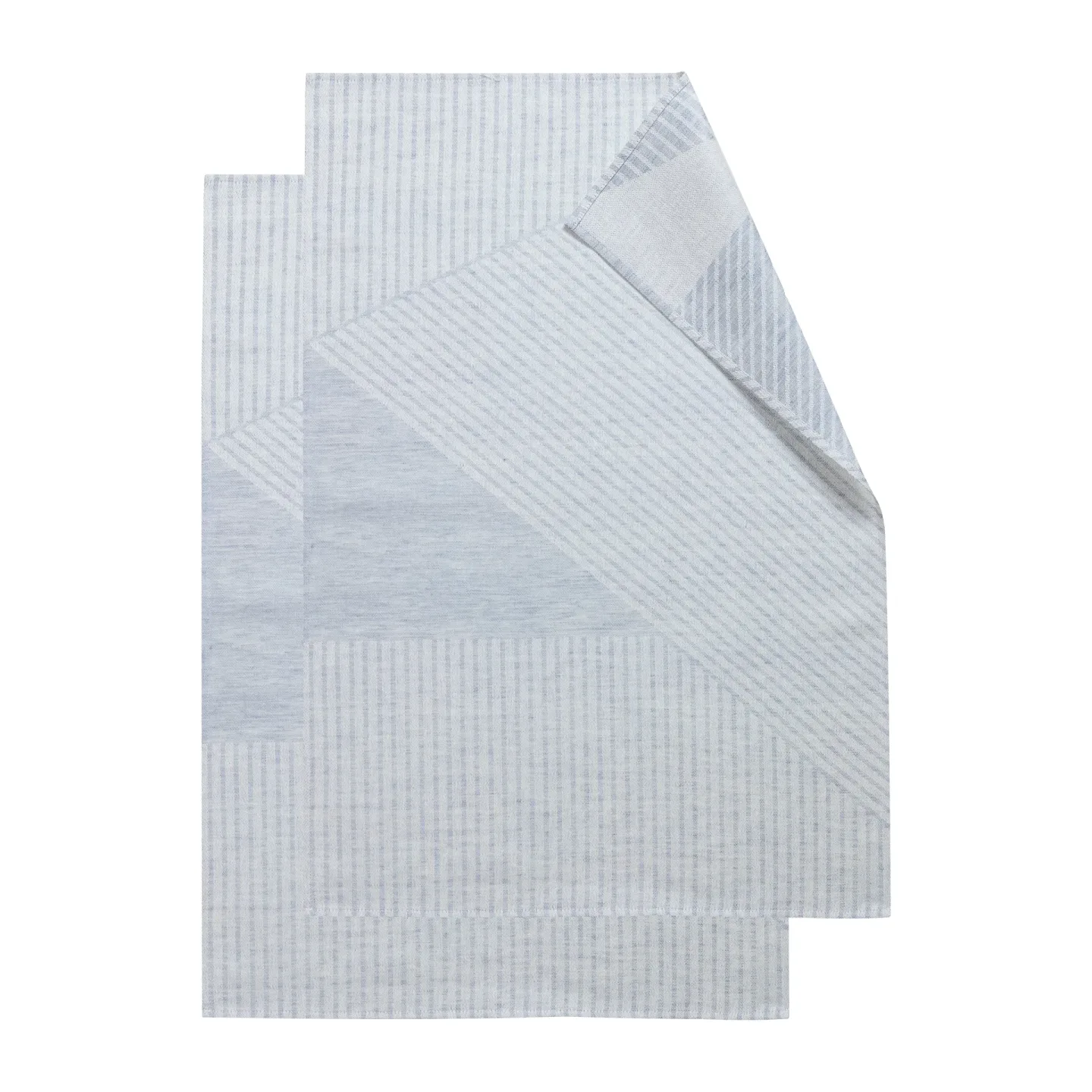 NJRD Stripes Geschirrtuch 47 x 70cm 2er Pack Blau-weiß