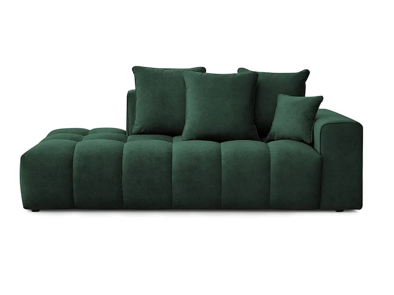 3er Sofa BOBOCHIC MONT-BLANC Samt grün