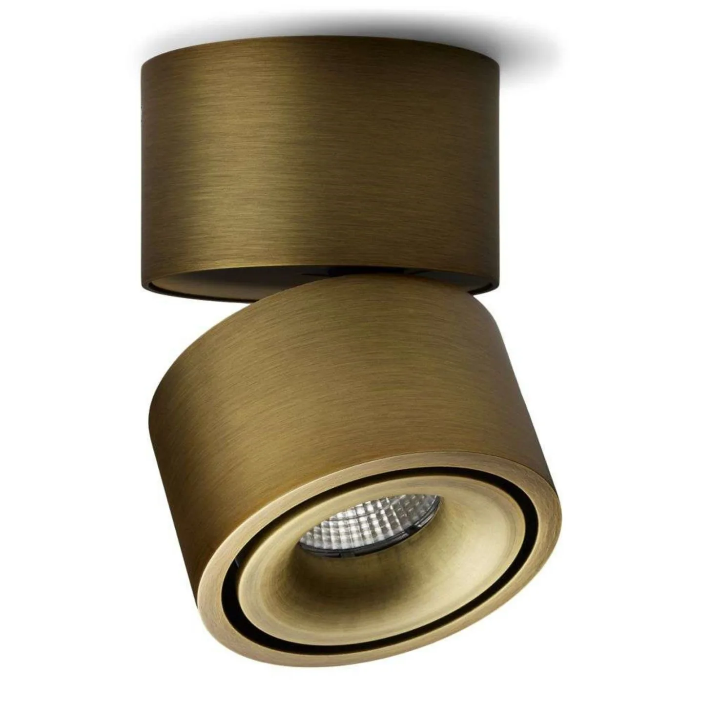 Easy Mini W75 LED-Spot, 2700K, bronze, 9,5 cm - Antidark - Wohnzimmer - Aluminium